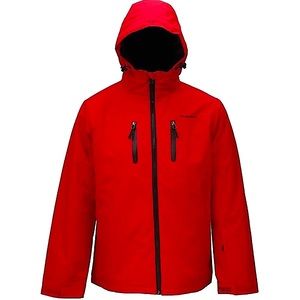 Columbia Red Lily Waterproof Omni-Tech Ski Jacket, Unisex Junior’s Size 14-16.